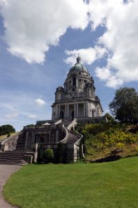 Ashton Memorial v městě Lancaster